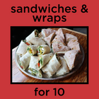 Lunch platter for 10